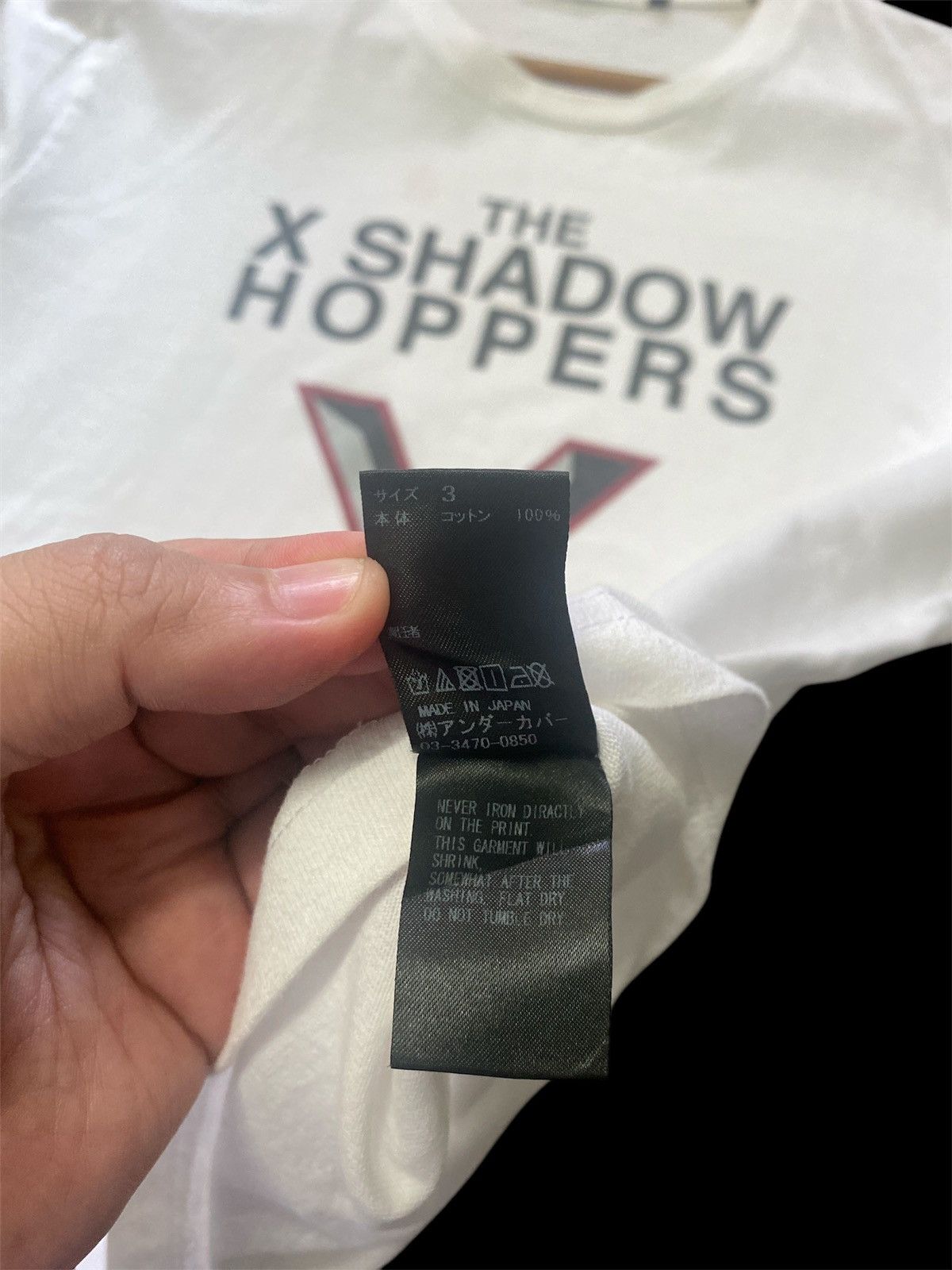 Japanese Brand × Undercover ‼️RARE‼️UNDERCOVER “THE X SHADOW HOPPERS” VINTAGE SHIRT TEE🔥 Size US L / EU 52-54 / 3 - 10 Thumbnail