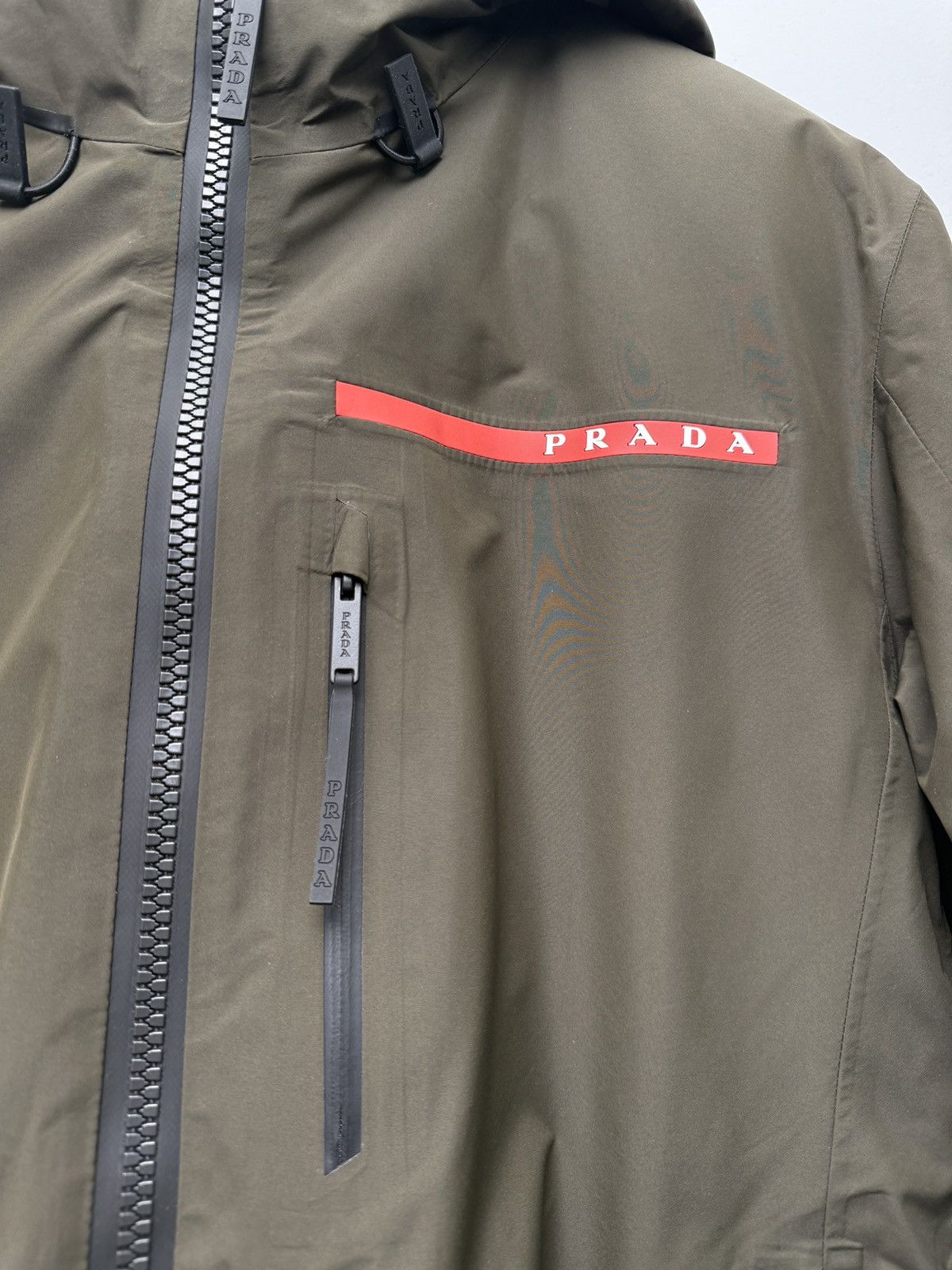 Prada New Prada Tech Ski Puffer Zip Jacket Coat Size US L / EU 52-54 / 3 - 3 Thumbnail