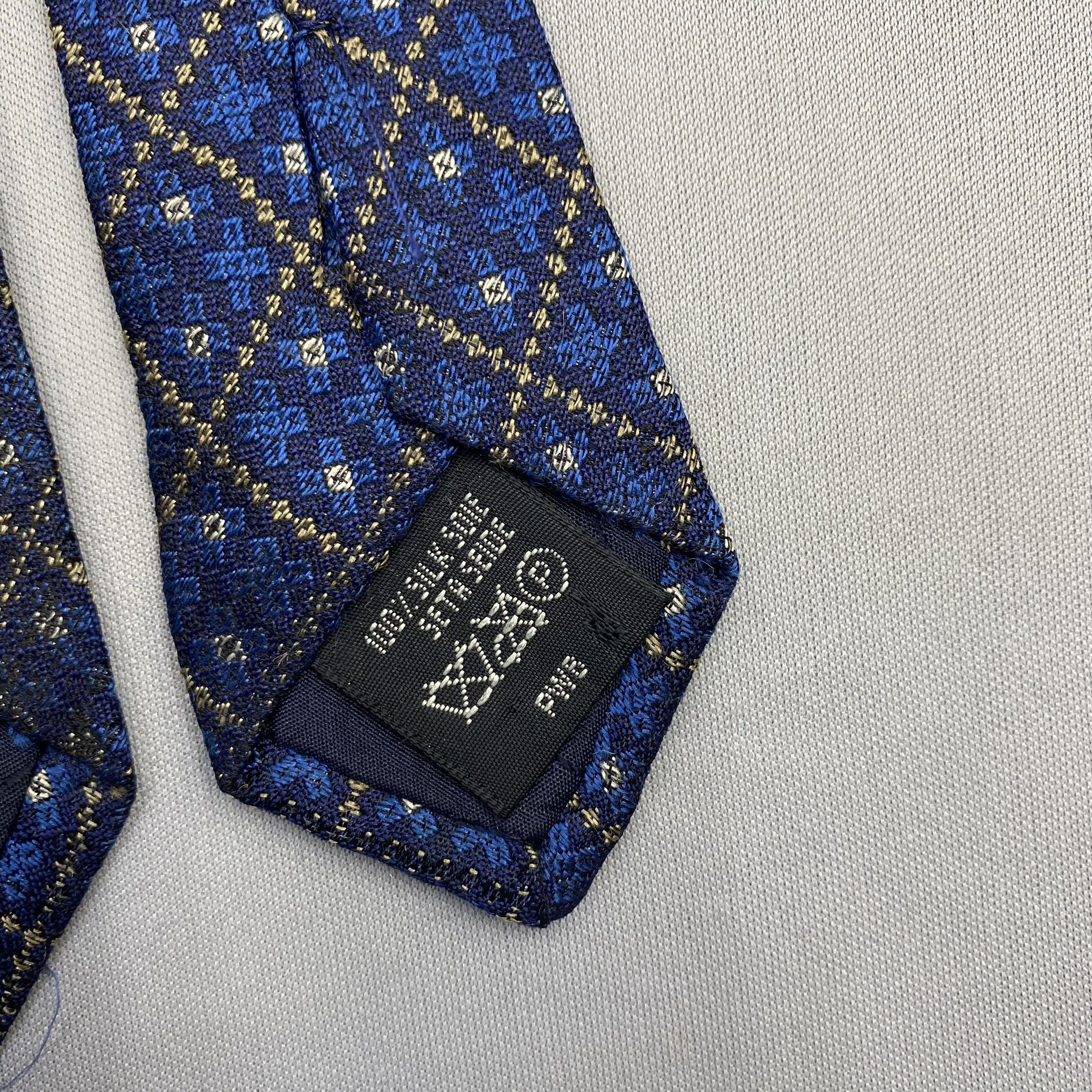 Alfred Dunhill Vintage Dunhill SILK Necktie Cravate Pure Silk Neck Tie Size ONE SIZE - 8 Thumbnail