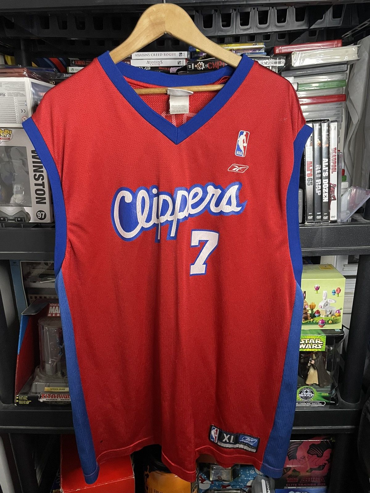 NBA × Reebok × Vintage Vintage LA Clippers Lamar Odom NBA basketball jersey Size US XL / EU 56 / 4 - 1 Thumbnail