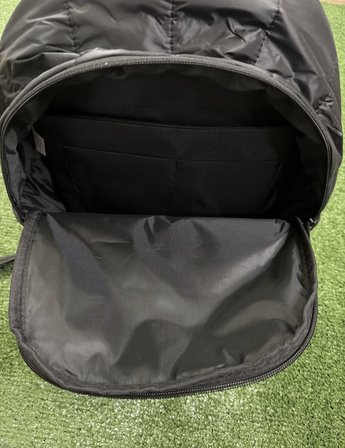 Fuck The Population FTP Logo Puffer Black Backpack - 14” x 16” - NEW Size ONE SIZE - 6 Thumbnail