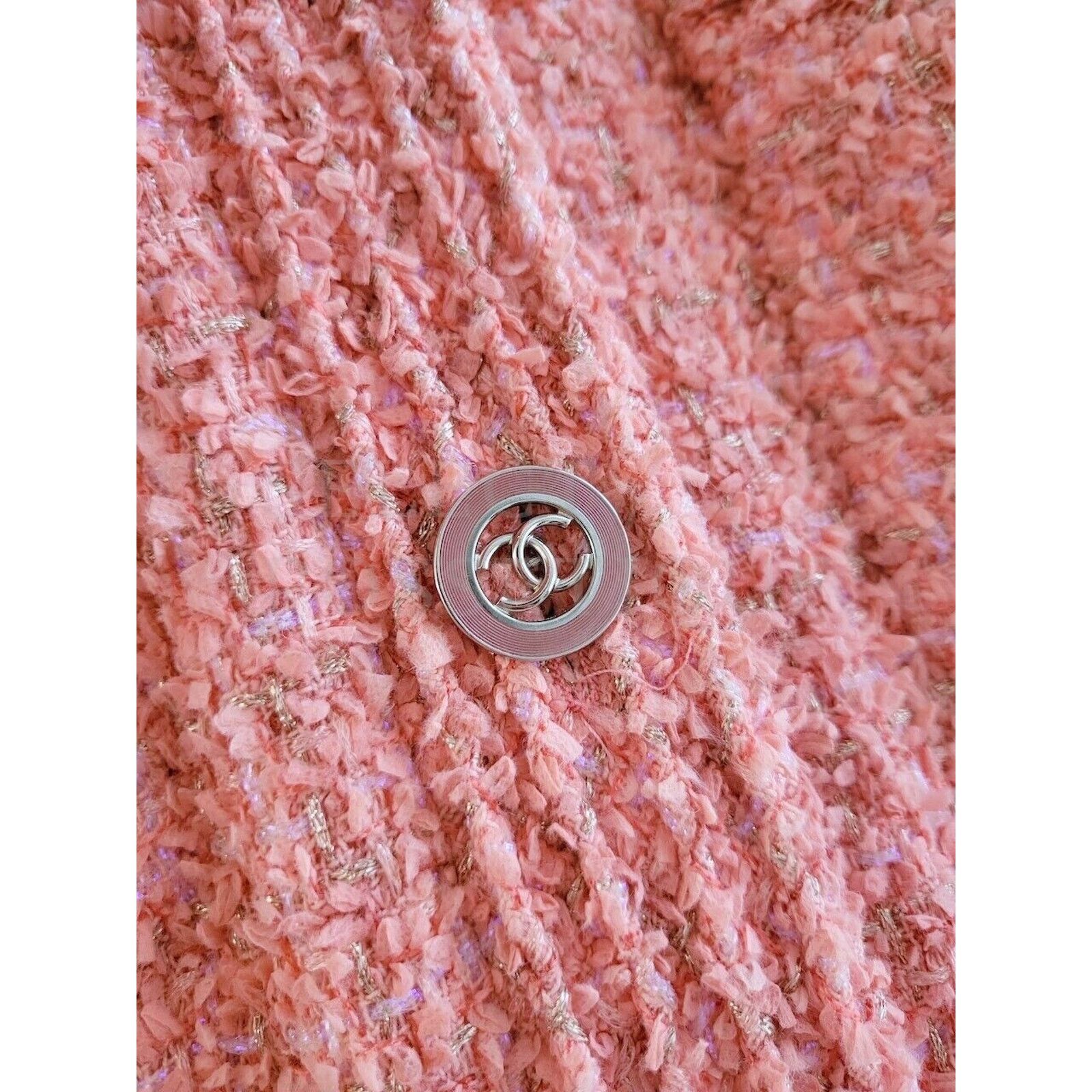 Chanel Chanel Button Runway Long Sleeve Tweed Jacket 42 Size M / US 6-8 / IT 42-44 - 8 Thumbnail