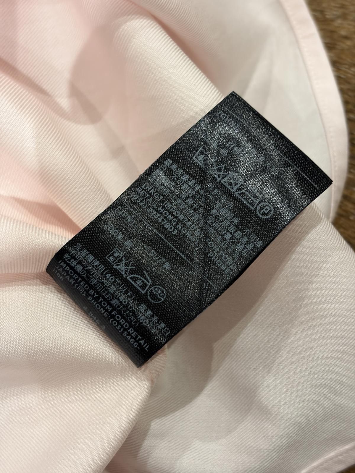 Tom Ford Tom Ford Cotton Twill Dress Shirt Size US M / EU 48-50 / 2 - 10 Thumbnail