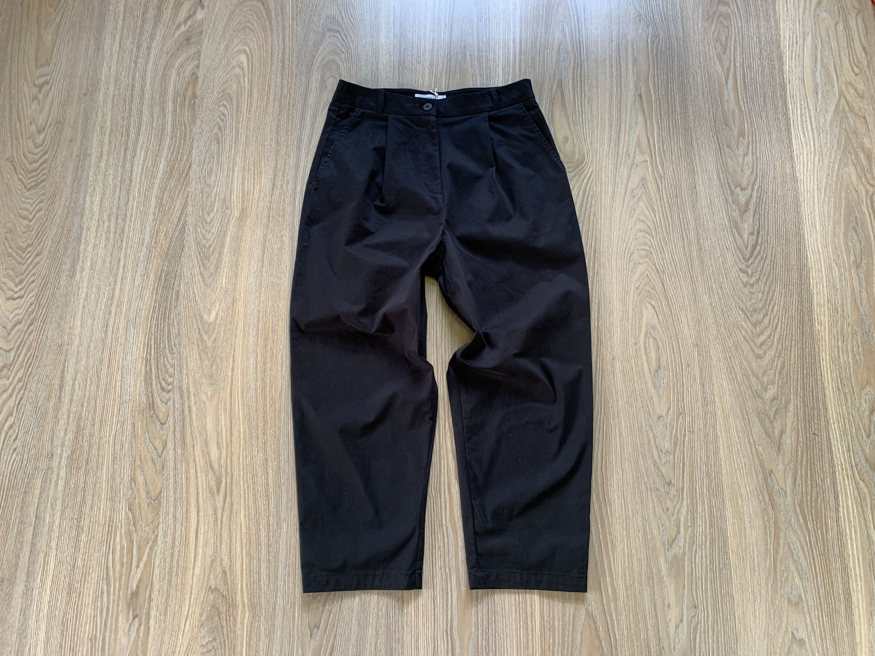 Reserved Reserved Womens Black Casual Pants Trousers Size 32" / US 10 / IT 46 - 1 Thumbnail