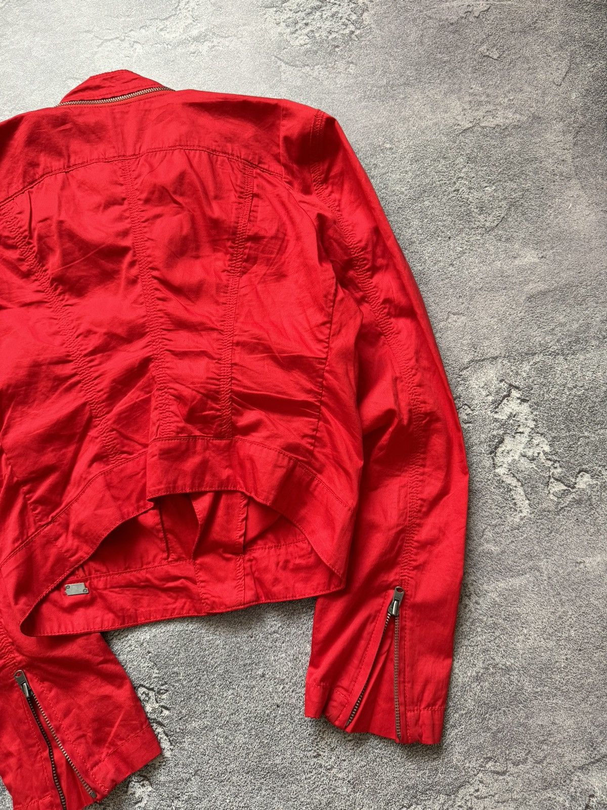 Japanese Brand × Miss Sixty Miss sixty S road motorcycle zip red jacket Avantgarde Size S / US 4 / IT 40 - 20 Thumbnail