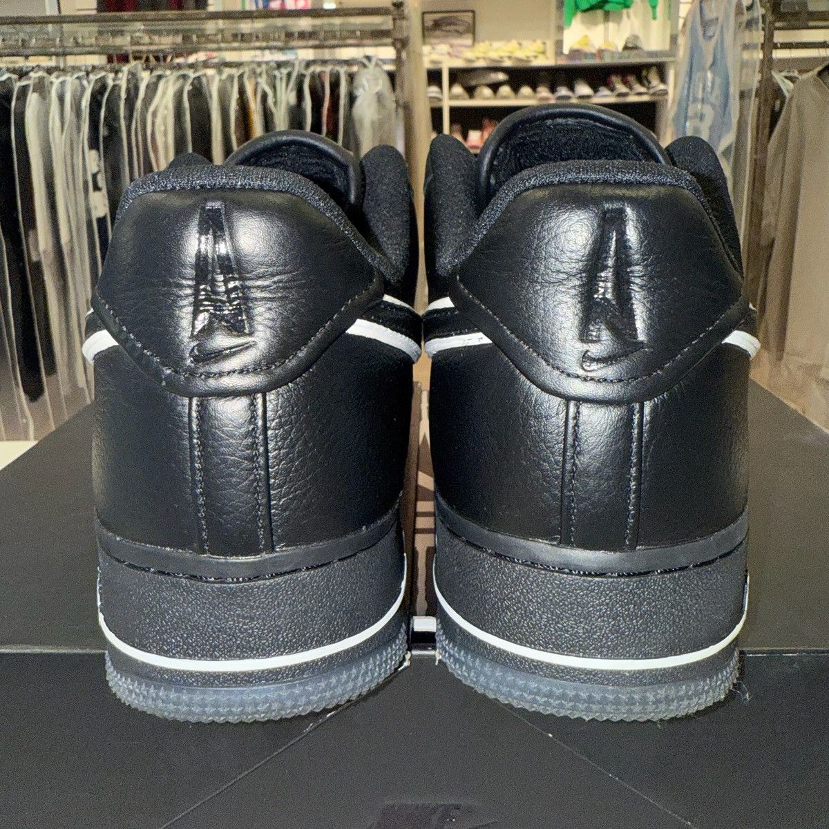 A Ma Maniere × Nike Size 11.5W (10M) - A Ma Maniere x Nike Air Force 1 Low Black Size US 11.5 / IT 41.5 - 3 Thumbnail
