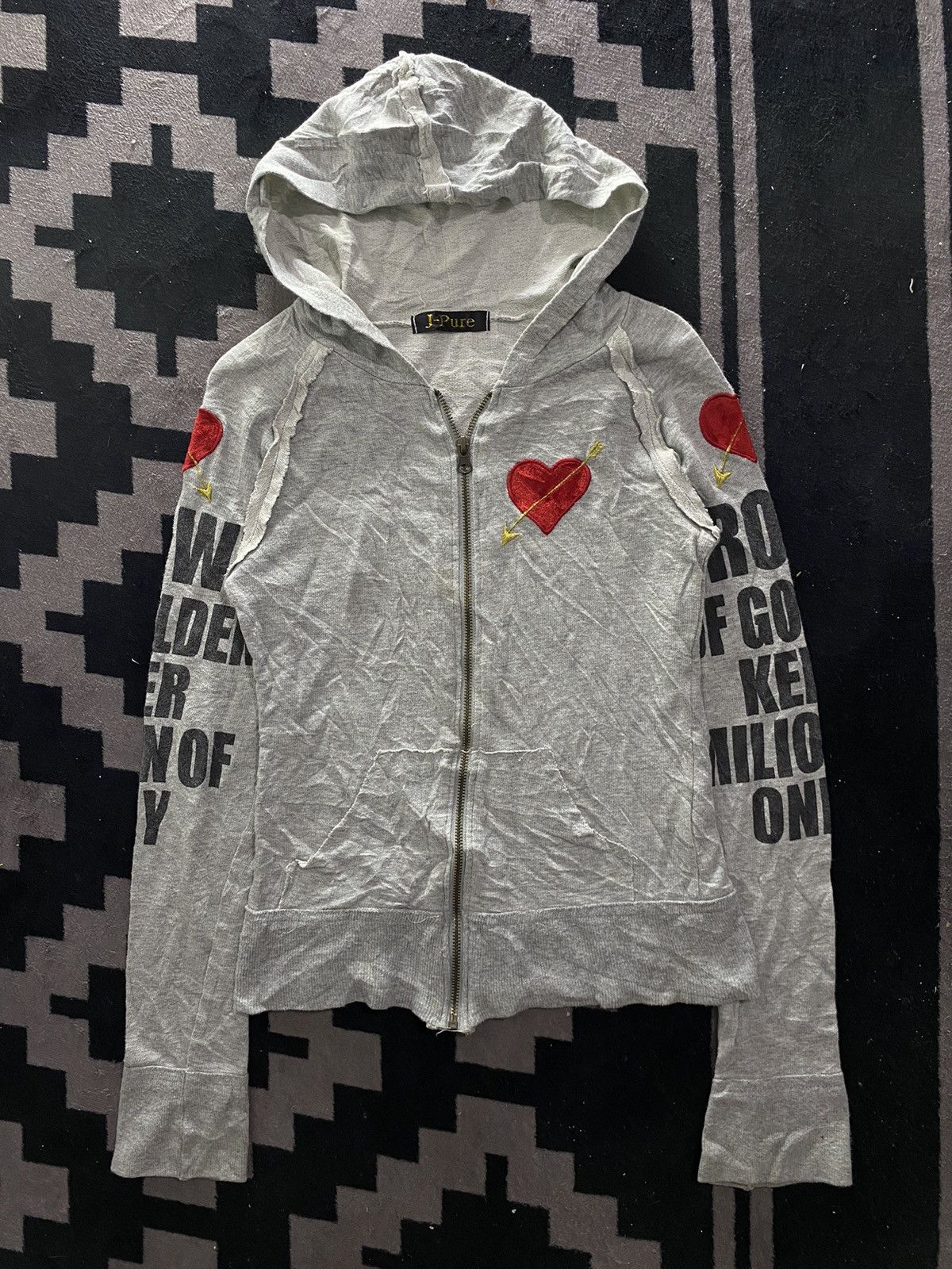 PPFM Japanese ifsixwasnine style j-pure crazy hoodie Size US S / EU 44-46 / 1 - 1 Thumbnail
