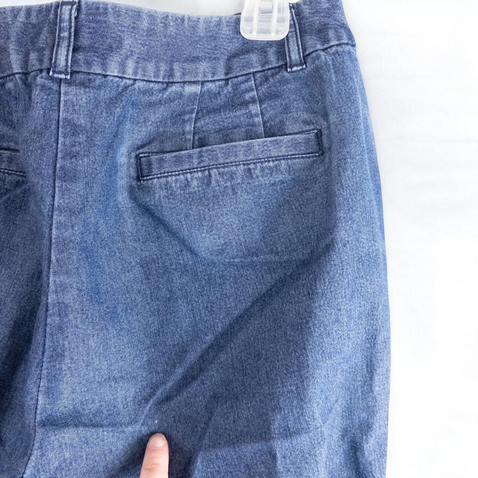 Other Geoffrey Beene Sport Blue Solid Jeans Womens 8 Medium Size 30" / US 8 / IT 44 - 9 Thumbnail