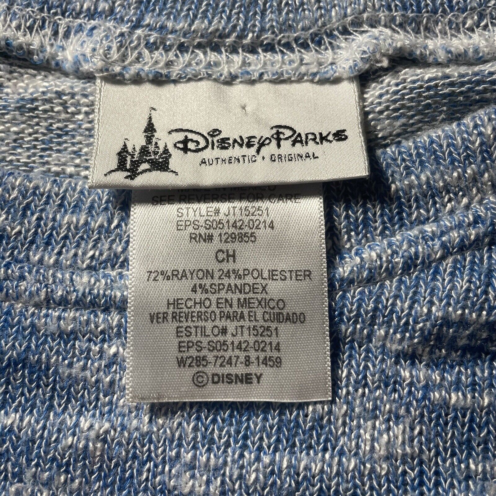 Disney Disney Mickey & Minnie Beach Crewneck Pullover Blue Sweater Size S / US 4 / IT 40 - 3 Thumbnail