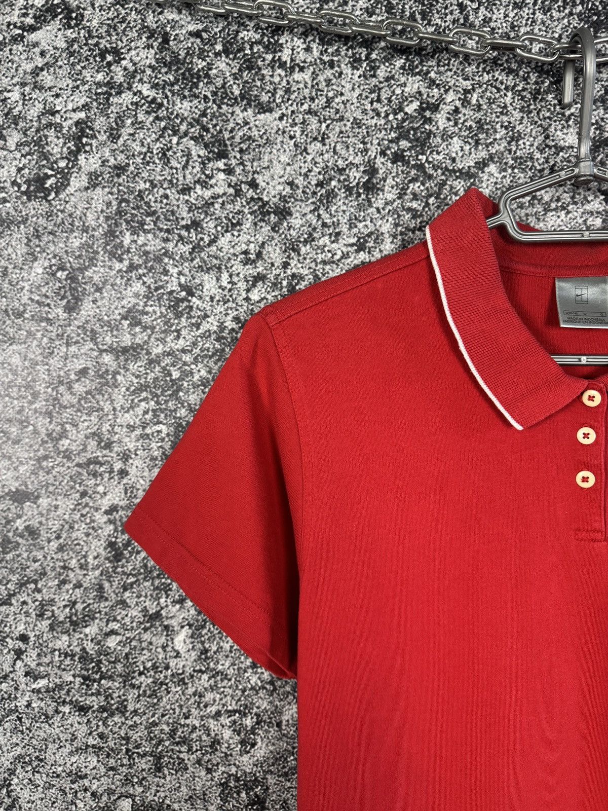Nike Women’s Nike Court Tennis Polo Shirt Vintage Red Size L Size L / US 10 / IT 46 - 3 Thumbnail