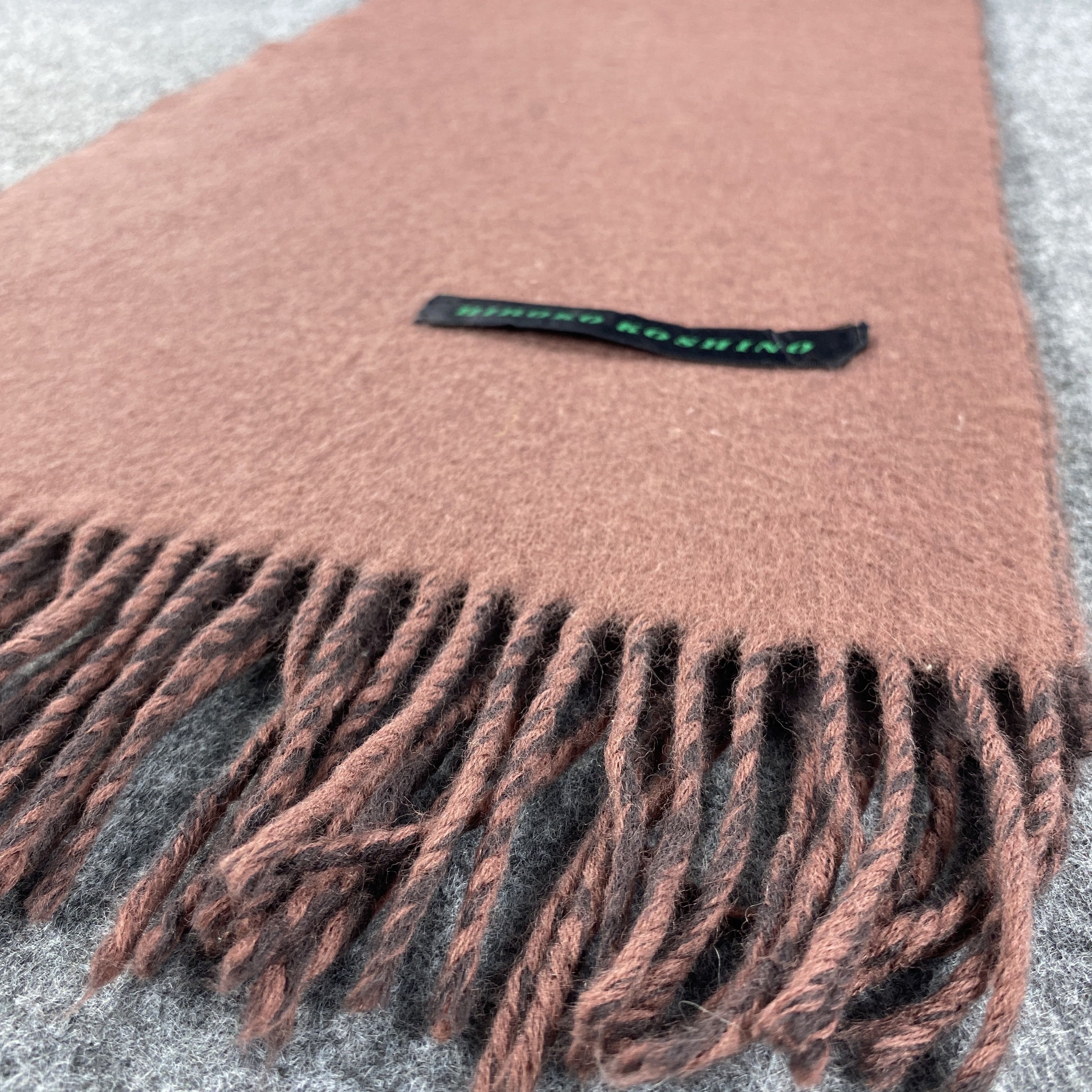 Hiroko Koshino Homme × Vintage Hiroko Koshino Scarf # Muffler # Neckwear # D409 Size ONE SIZE - 8 Thumbnail