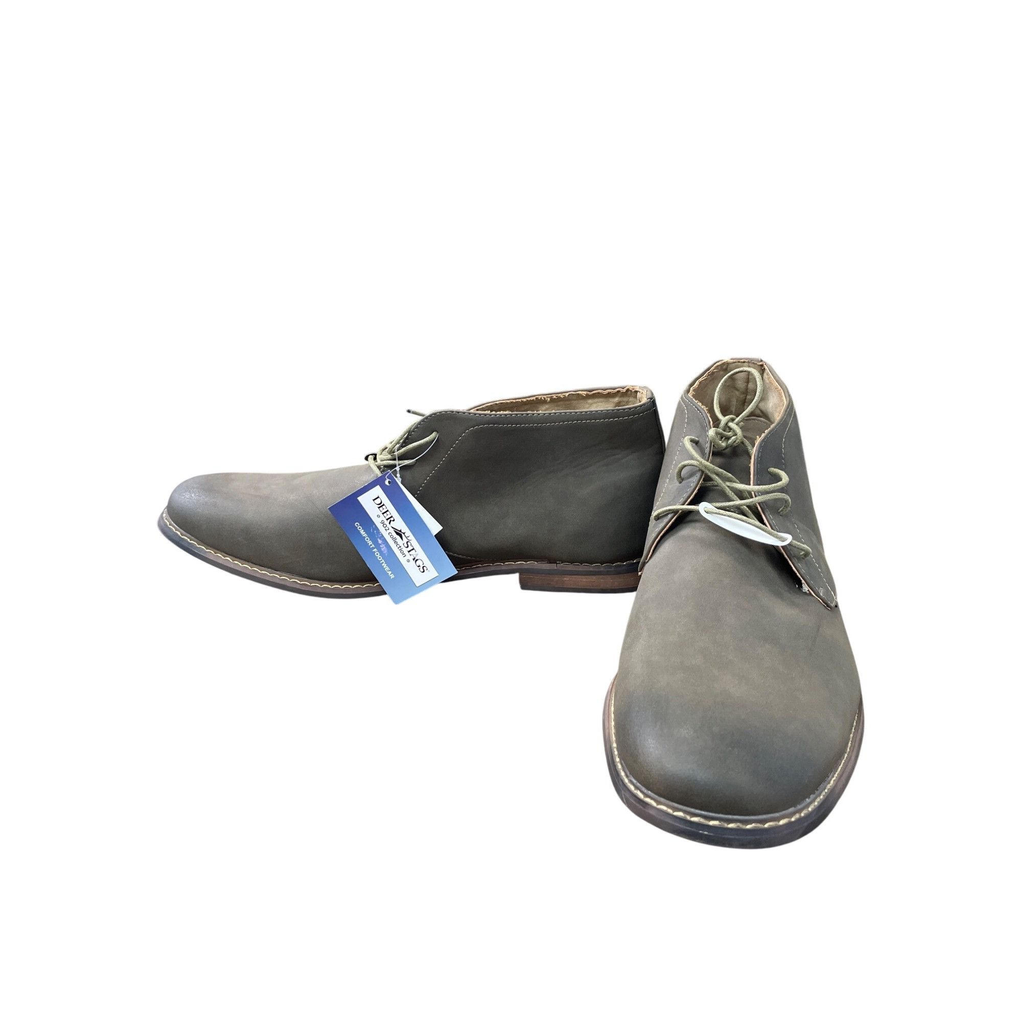 Other Deer Stags Mens 902 Brown Faux Leather Chukka Ankle Boots Si Size US 15 / EU 48 - 2 Thumbnail