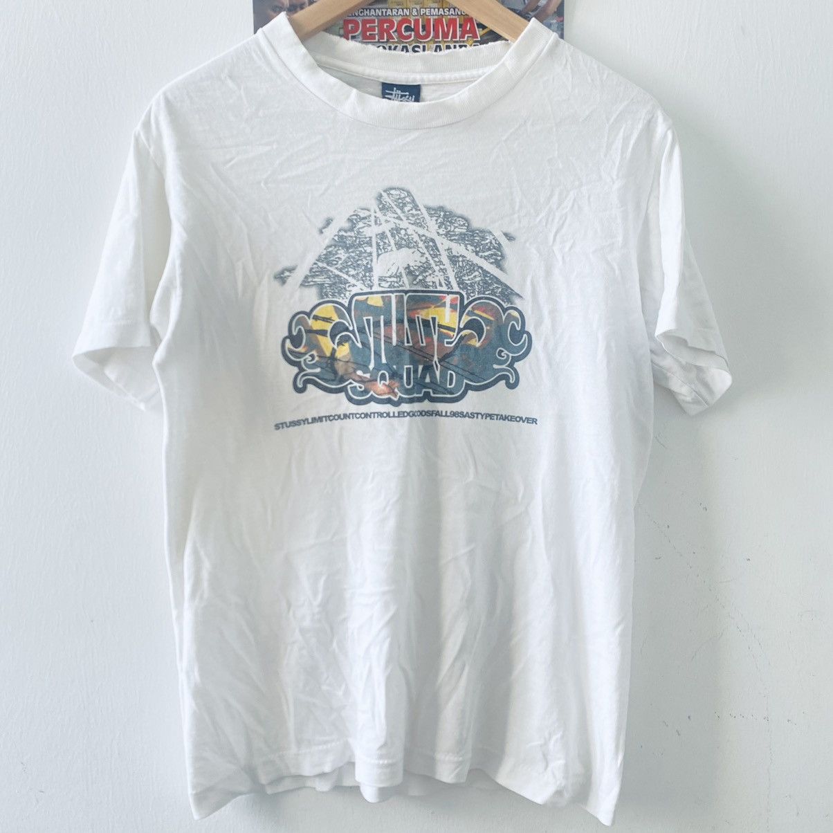 Stussy × Vintage Stussy x Vintage x Made in USA Size US S / EU 44-46 / 1 - 1 Thumbnail