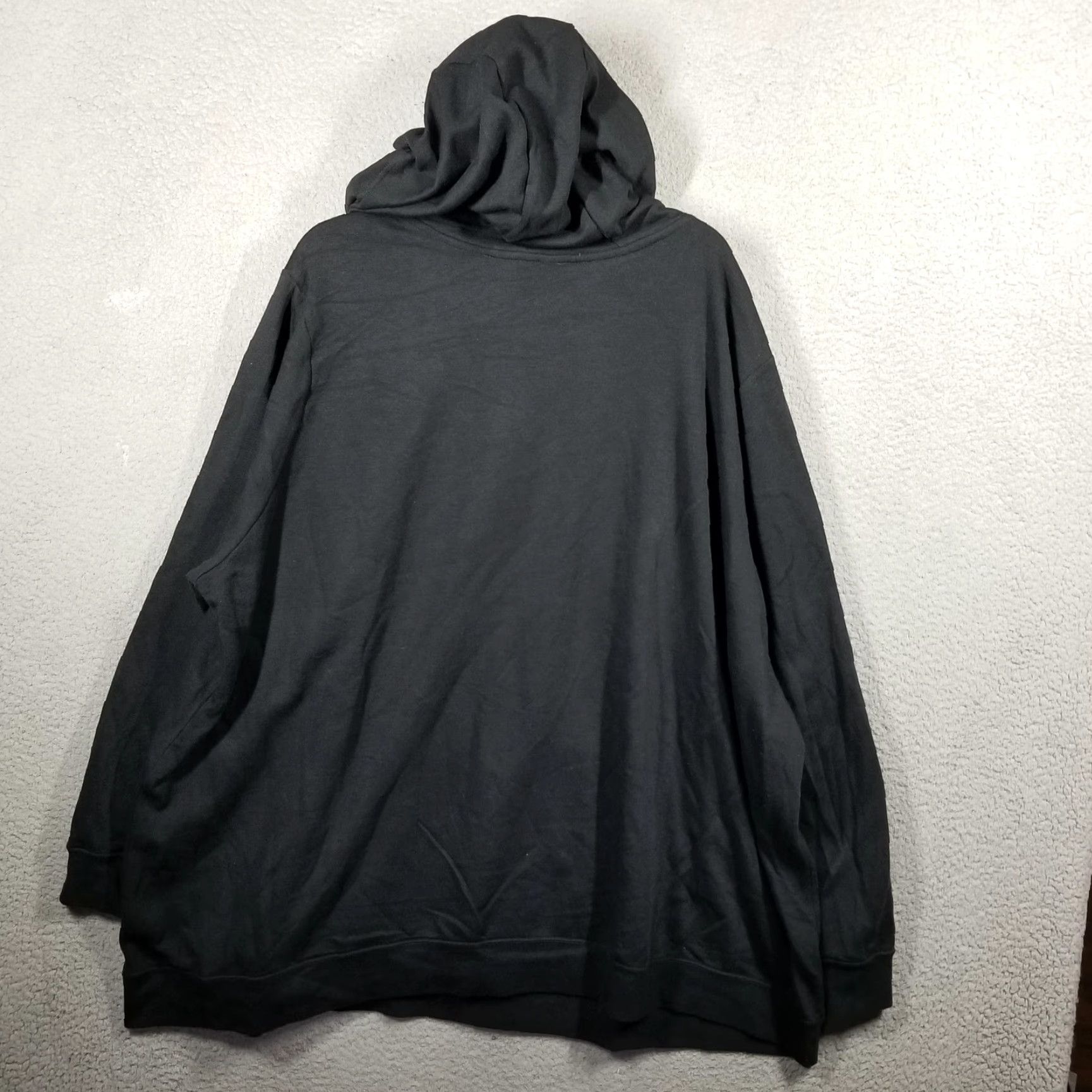 Nike Nike Hoodie Womens 3X Black Gold Glitter Logo Fleece Pullover Pocket DO6201-010 Size XXL / US 16-18 / IT 52-54 - 2 Thumbnail