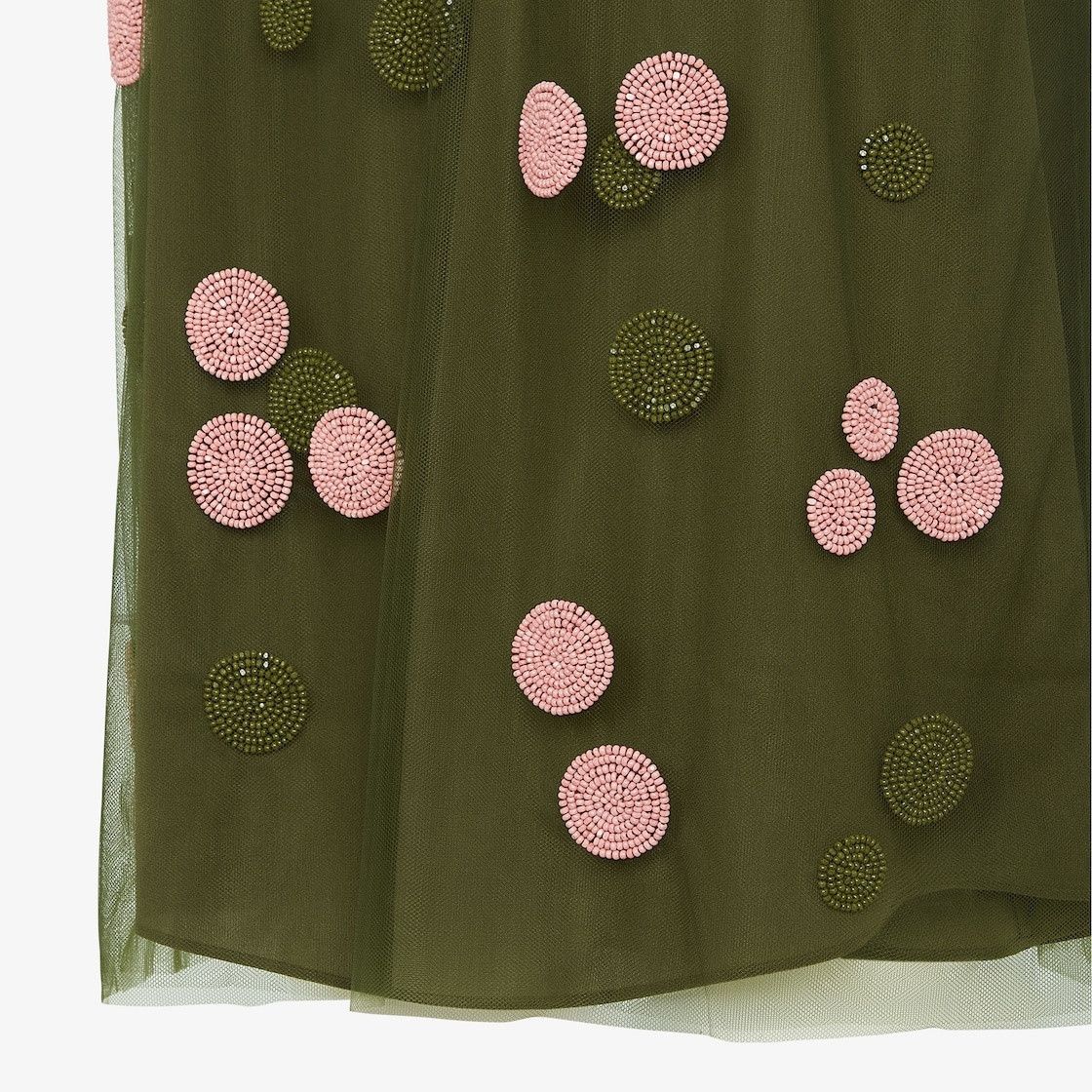 Fendi o1s1wg110925 Dress in Dark Green Size XL / US 12-14 / IT 48-50 - 3 Thumbnail