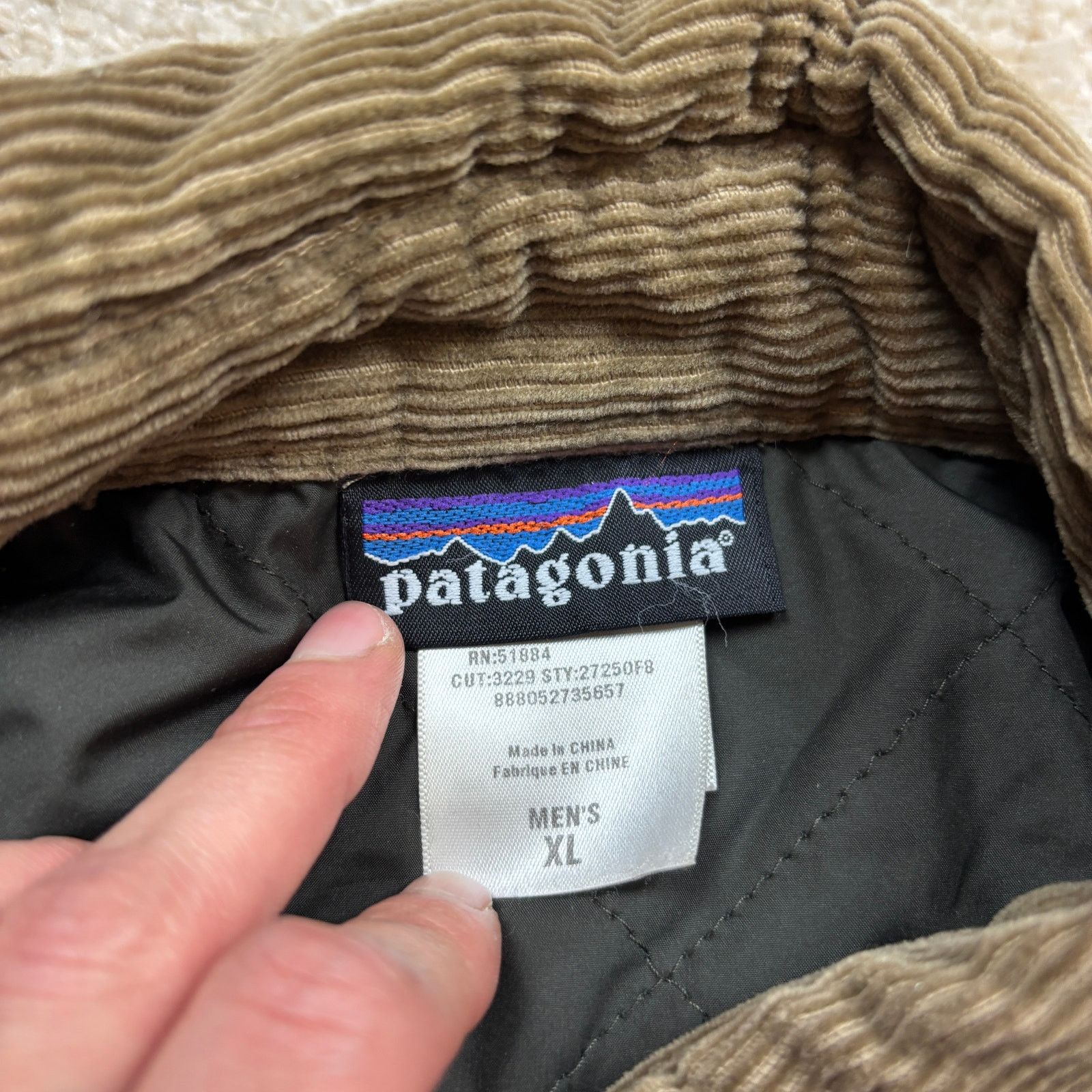 Patagonia Patagonia Lined Secondary Inspection Jacket Men's XL Size US XL / EU 56 / 4 - 5 Thumbnail