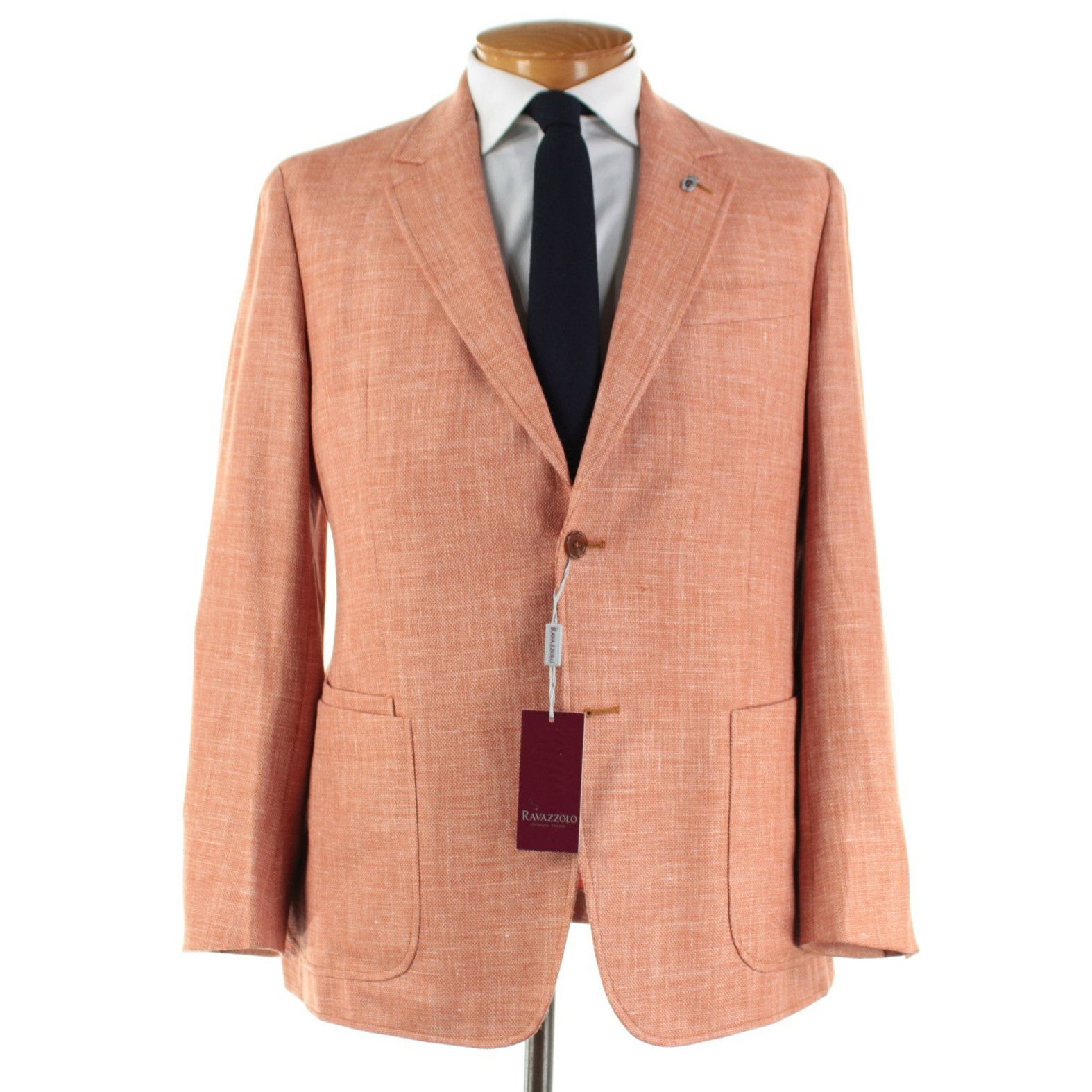 Other Ravazzolo Sport Coat Size 42 Regular US in Orange Size 42R - 1 Thumbnail