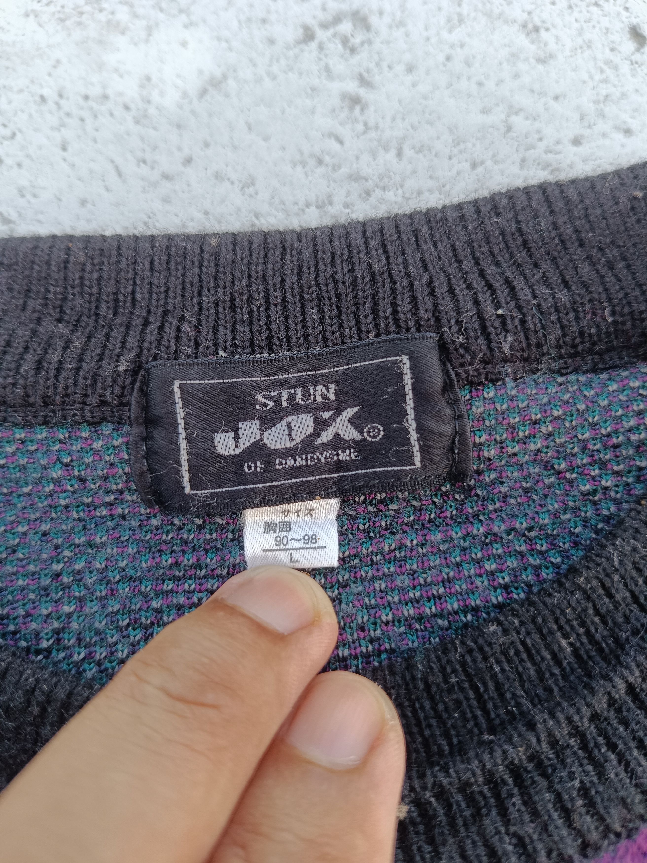 Japanese Brand × Vintage Stun Jox de Dandysme ART knitwear Size US M / EU 48-50 / 2 - 4 Thumbnail