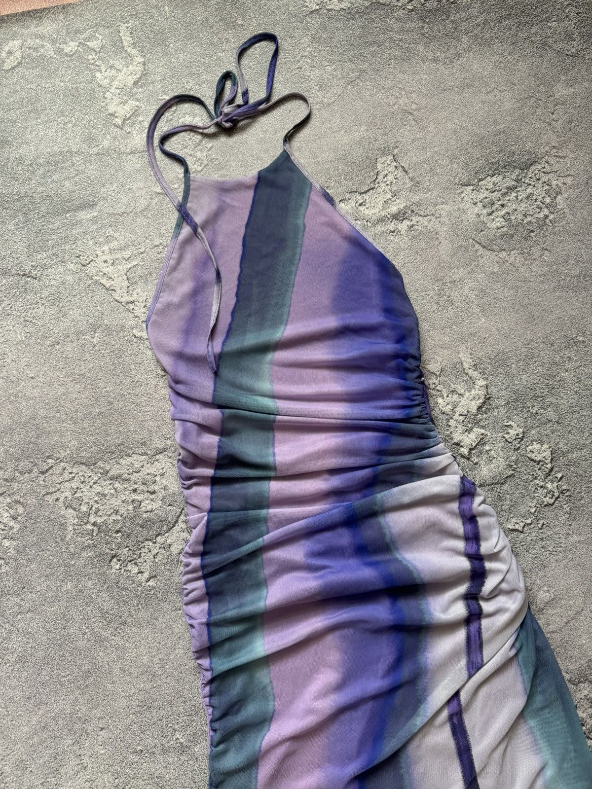 Japanese Brand × Jean Paul Gaultier Mesh dress long sleeveless motive like Jean Paul Gaultier Size S / US 4 / IT 40 - 3 Thumbnail