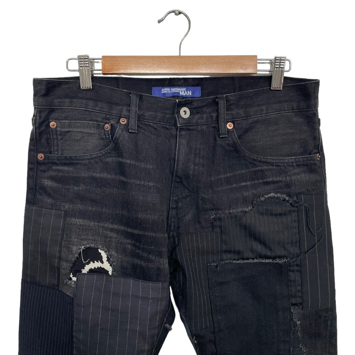 Comme des Garcons Homme Junya Watanabe patchwork pants Size US 32 / EU 48 - 3 Thumbnail