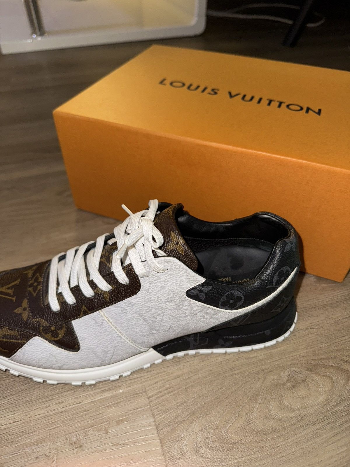Louis Vuitton LOUIS VUITTON Run Away Sneakers 'Multi-color Logo Monogram' Size US 9 / EU 42 - 1 Thumbnail