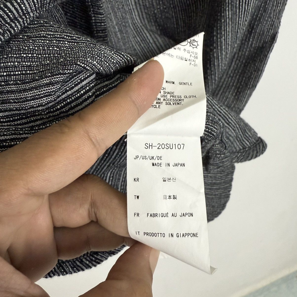 Snow Peak Snow Peak Herringbone Shirt. Size US M / EU 48-50 / 2 - 7 Thumbnail