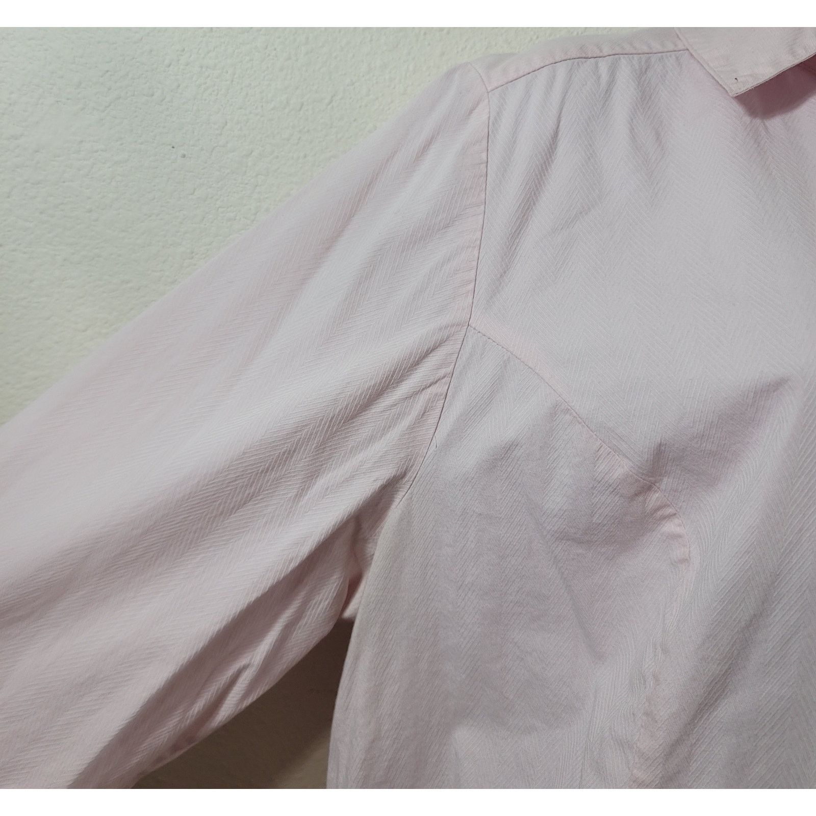 Other Lane Bryant Pink Button Up Collar Top 22 Lightweight Soft Size 3XL / US 20-22 - 2 Thumbnail