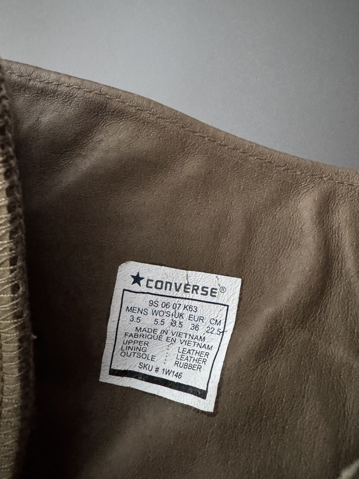 Converse CONVERSE VINTAGE HIGH BOXING MOTO BIKER BOOTS SNEAKERS 0OS Size US 6 / IT 36 - 7 Thumbnail