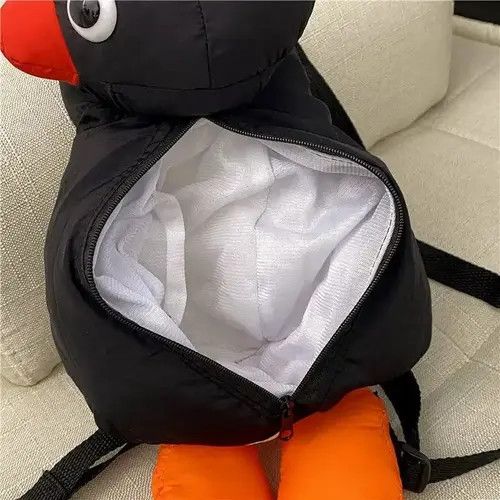 Cartoon Network Cartoon Funny Cute Cuddle Penguin Backpack Size ONE SIZE - 4 Thumbnail