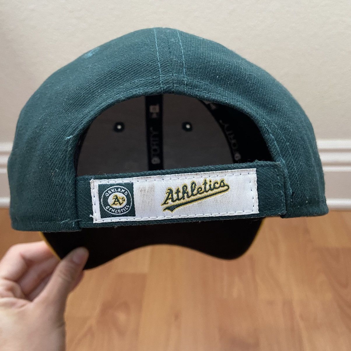 MLB × New Era New Era MLB Oakland Athletics A’s Logo Adjustable Hat Size ONE SIZE - 6 Thumbnail