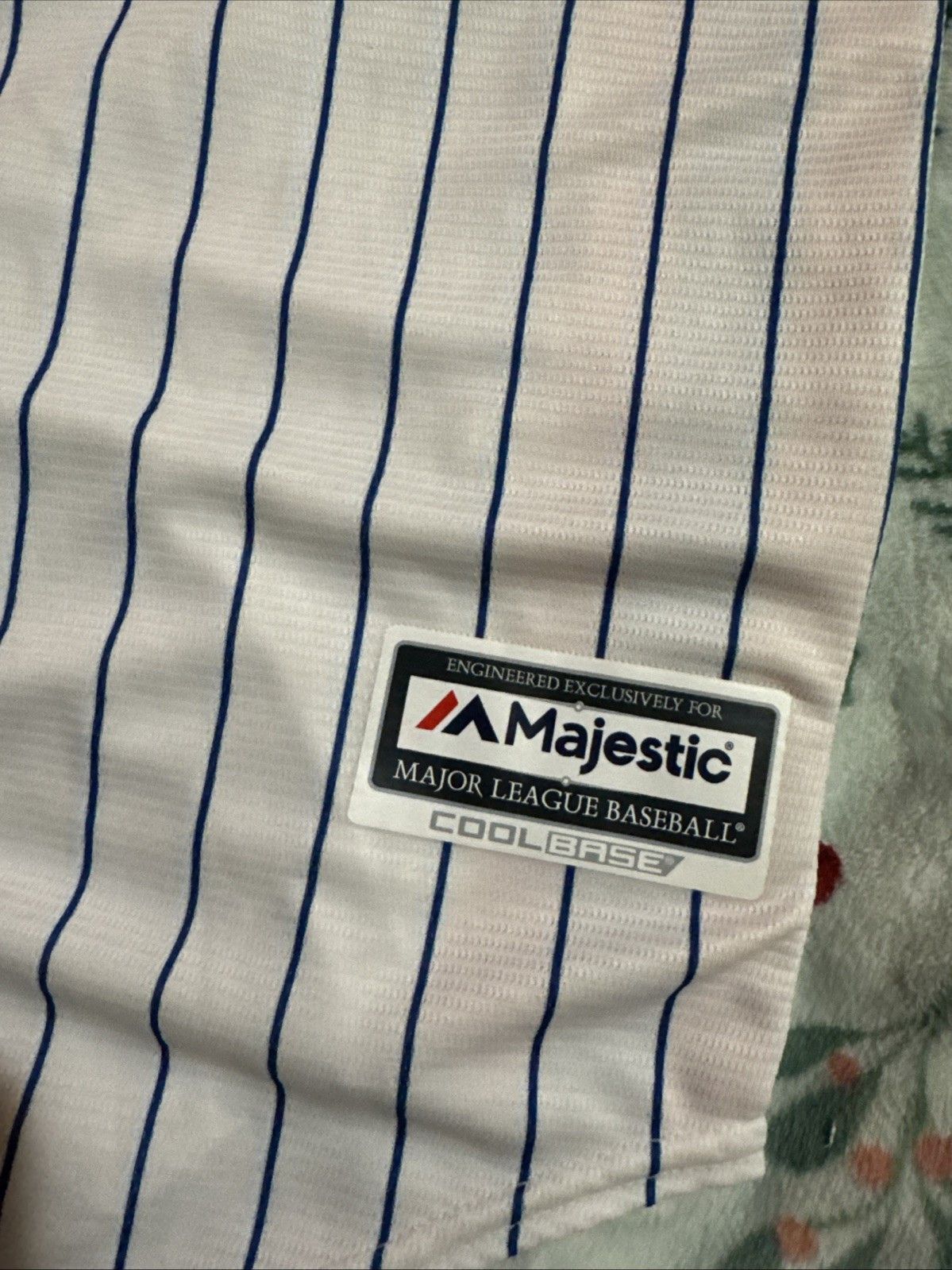 Majestic New York Mets David Wright Pinstripe Baseball jersey - Size Size US S / EU 44-46 / 1 - 2 Thumbnail