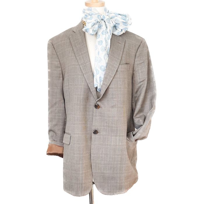 Brooks Brothers Brooks Brothers 100% wool plaid Fitzgerald fit