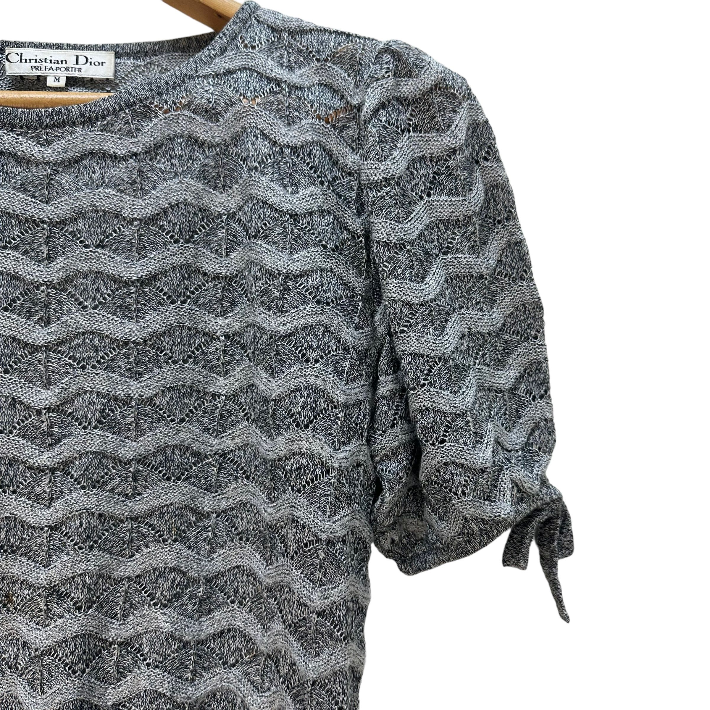 CHRISTIAN DIOR PRET-A-PORTER SHORT SLEEVE KNITWEAR #8780-026