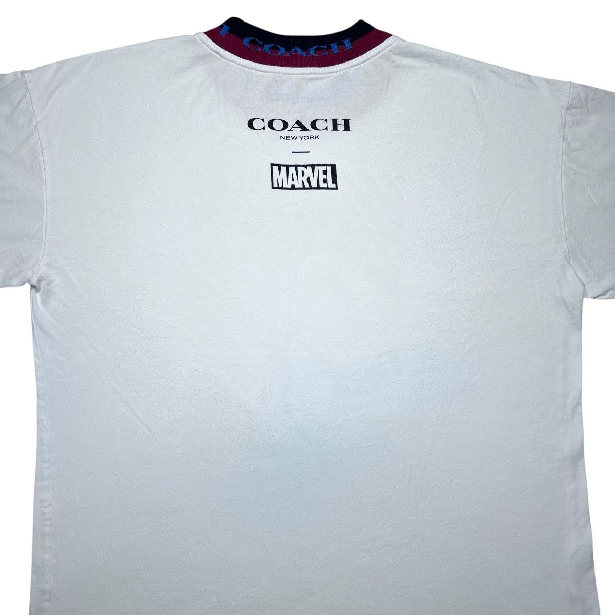 Coach Coach x Marvel Captain Marvel White Short Sleeve Graphic Tee Size US M / EU 48-50 / 2 - 11 Thumbnail