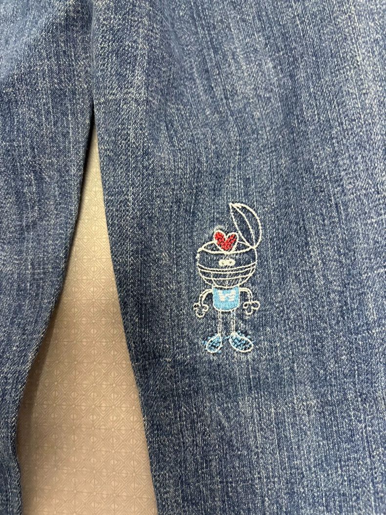Walter Van Beirendonck Vintage Walter Van Beirendonck Embroidered Jeans-2506 Size 26" / US 2 / IT 38 - 7 Thumbnail