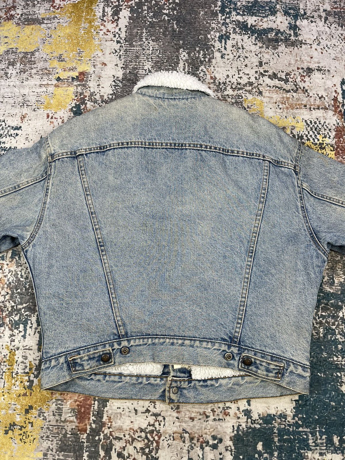 Levi's Vtg Levis Sherpa Lining Denim Trucker Jackets Size US L / EU 52-54 / 3 - 7 Thumbnail