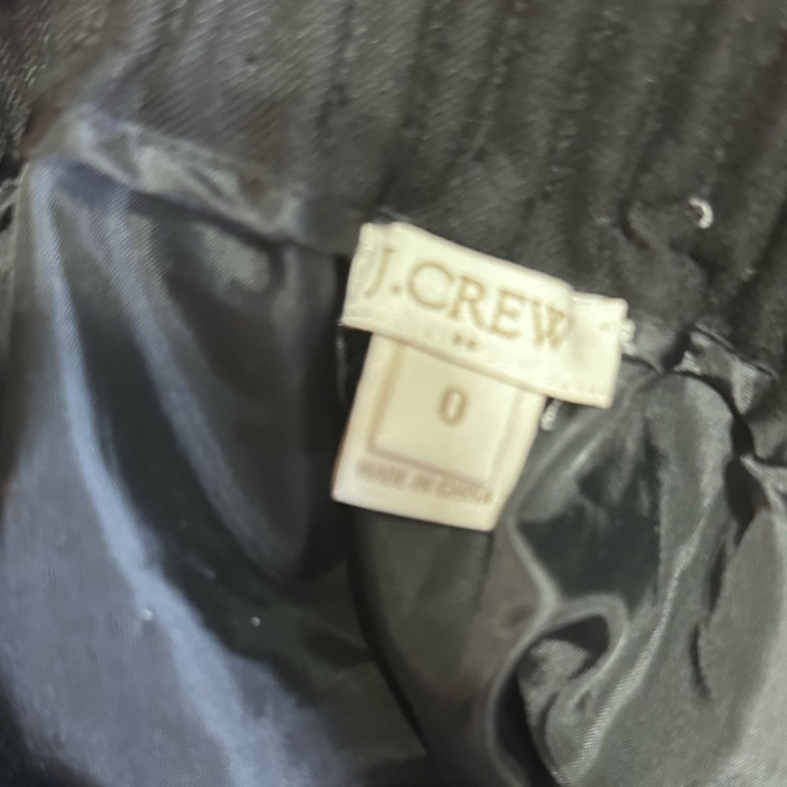 J.Crew J. Crew Black Sidewalk Mini Skirt Size 25" / US 0 / IT 36 - 3 Thumbnail
