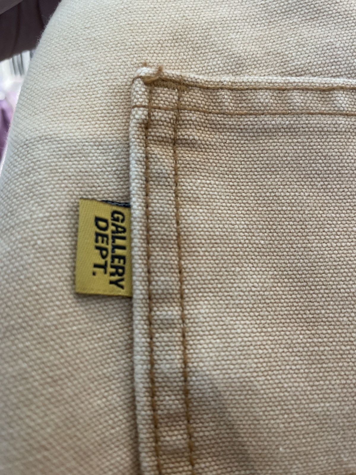 Gallery Dept. Gallery Dept. Carpenter Shorts Tan Size US 33 - 3 Thumbnail