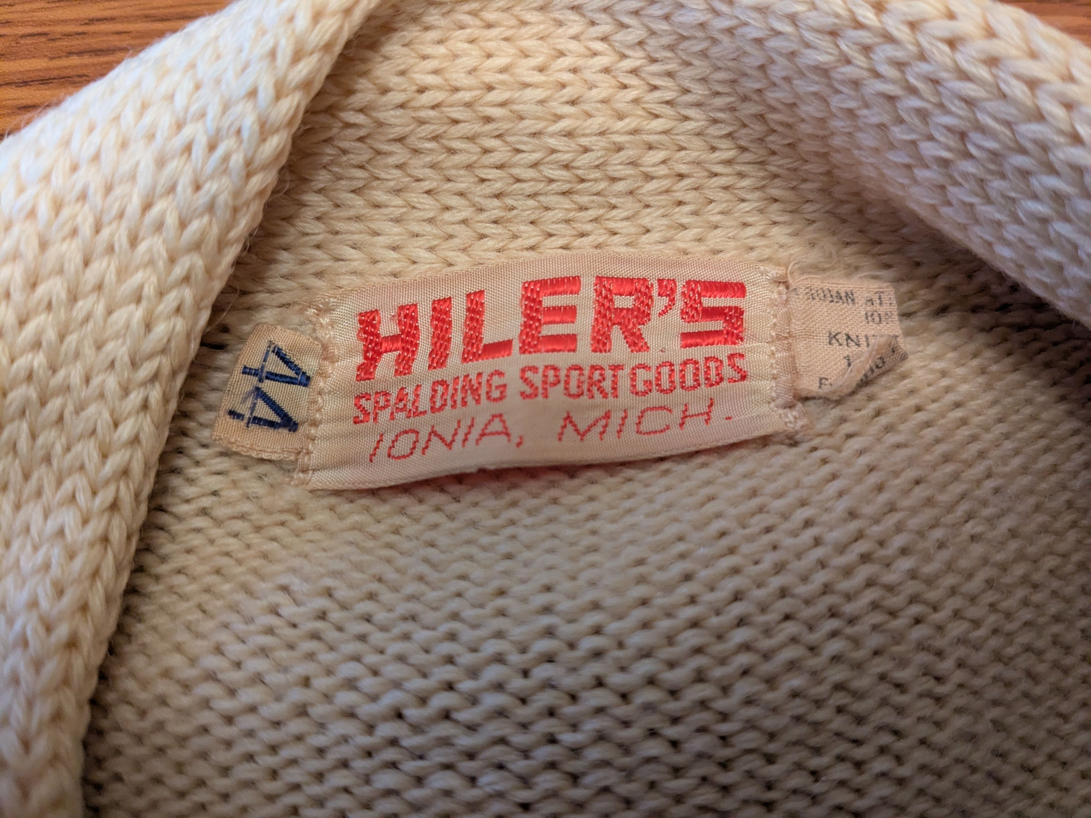 Other Vintage Wool Lettermen Cardigan circa 1940's Size US L / EU 52-54 / 3 - 2 Thumbnail