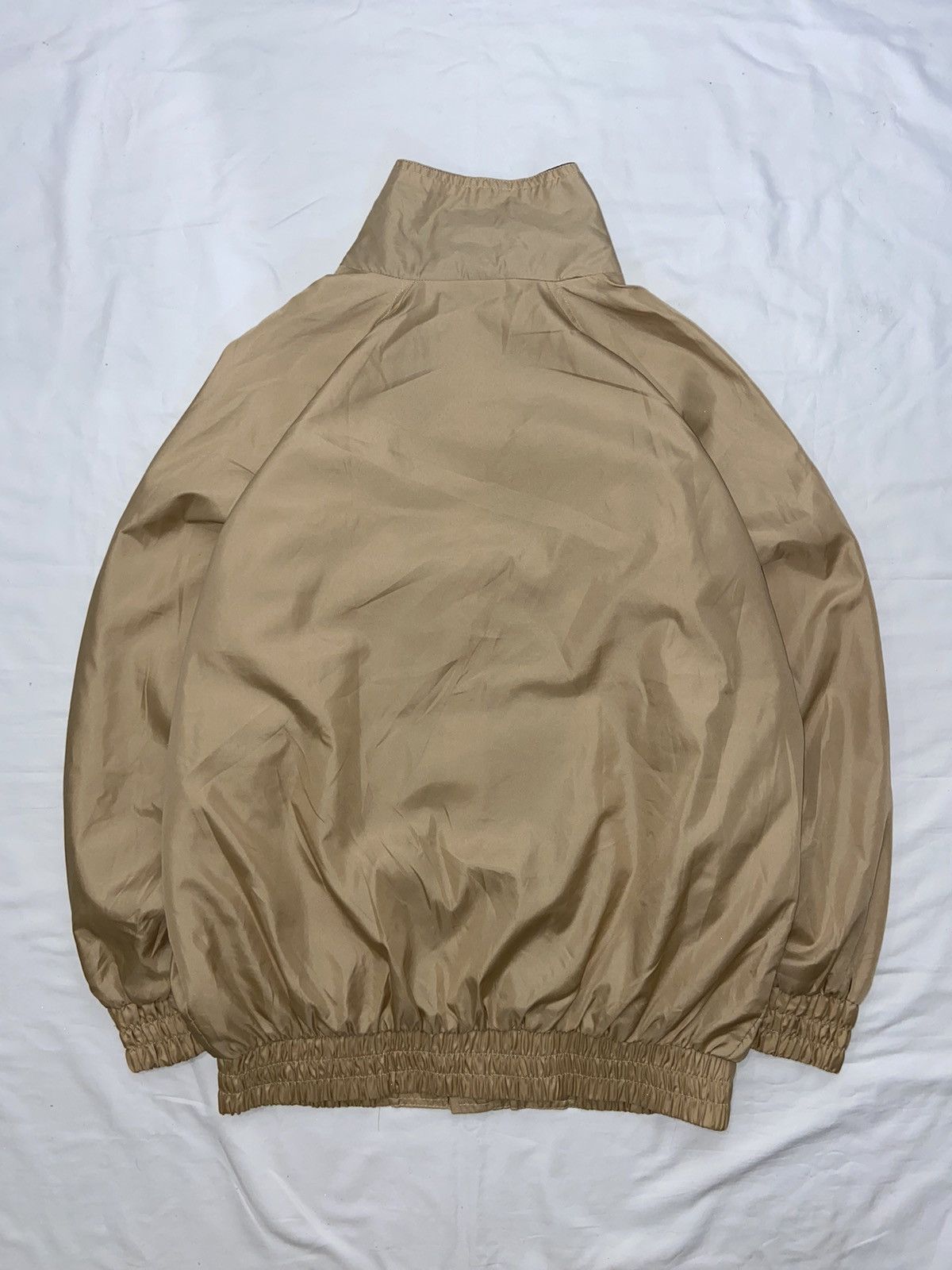 Pierre Balmain × Vintage Pierre Balmain Vintage 90s Beige Navy Light Jacket Luxury Size US L / EU 52-54 / 3 - 3 Thumbnail