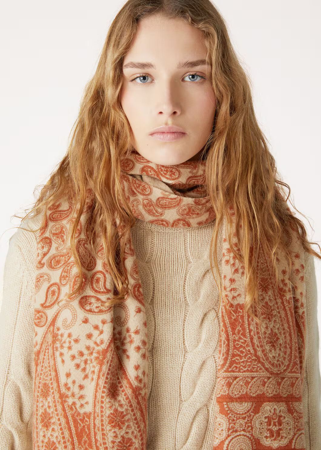 Loro Piana o1w1db10725 FAO6956 Size: OS / Fenera Stole in Multicolor Size ONE SIZE - 2 Thumbnail
