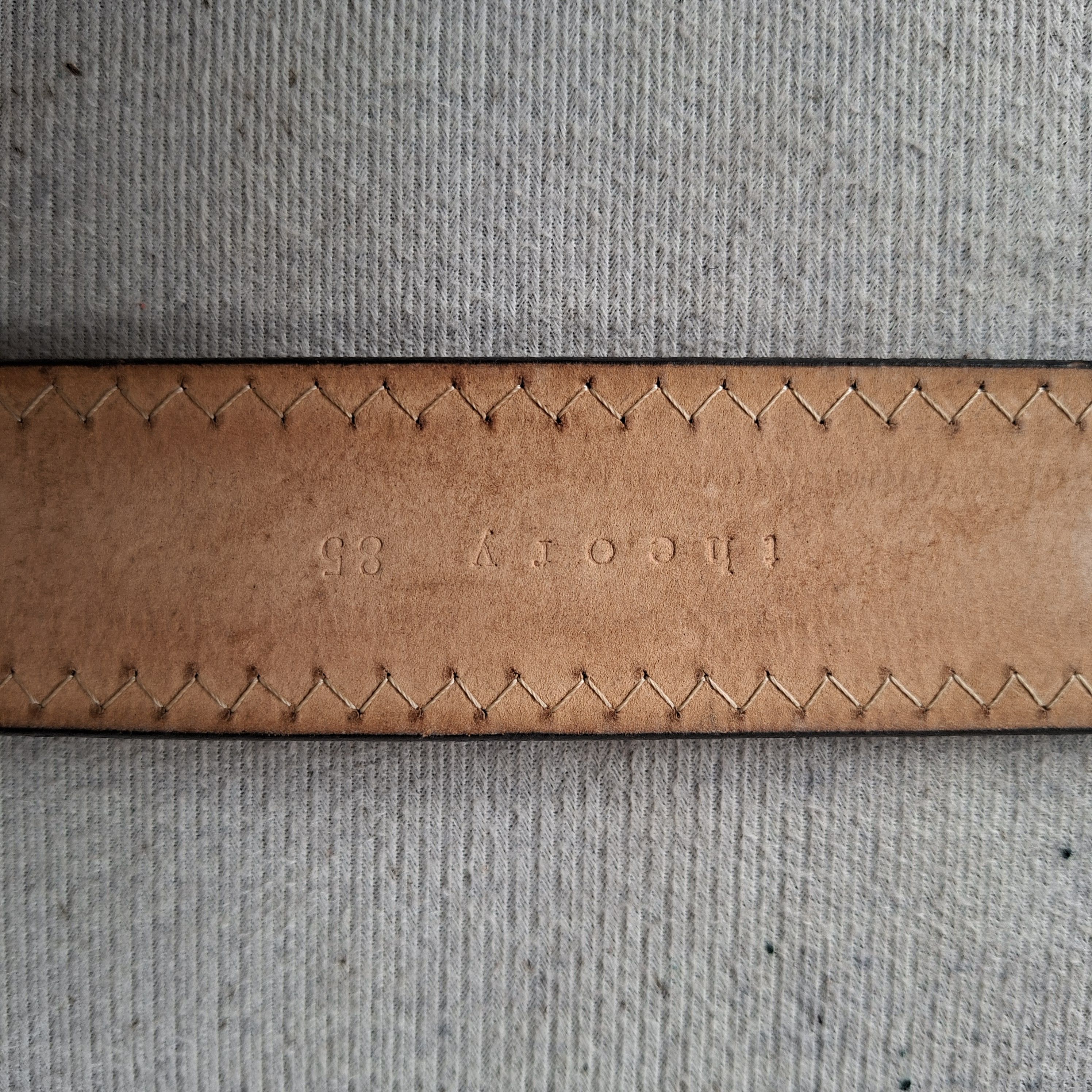 PPFM 💥 Theory japan crafted leather belt Size ONE SIZE - 7 Thumbnail