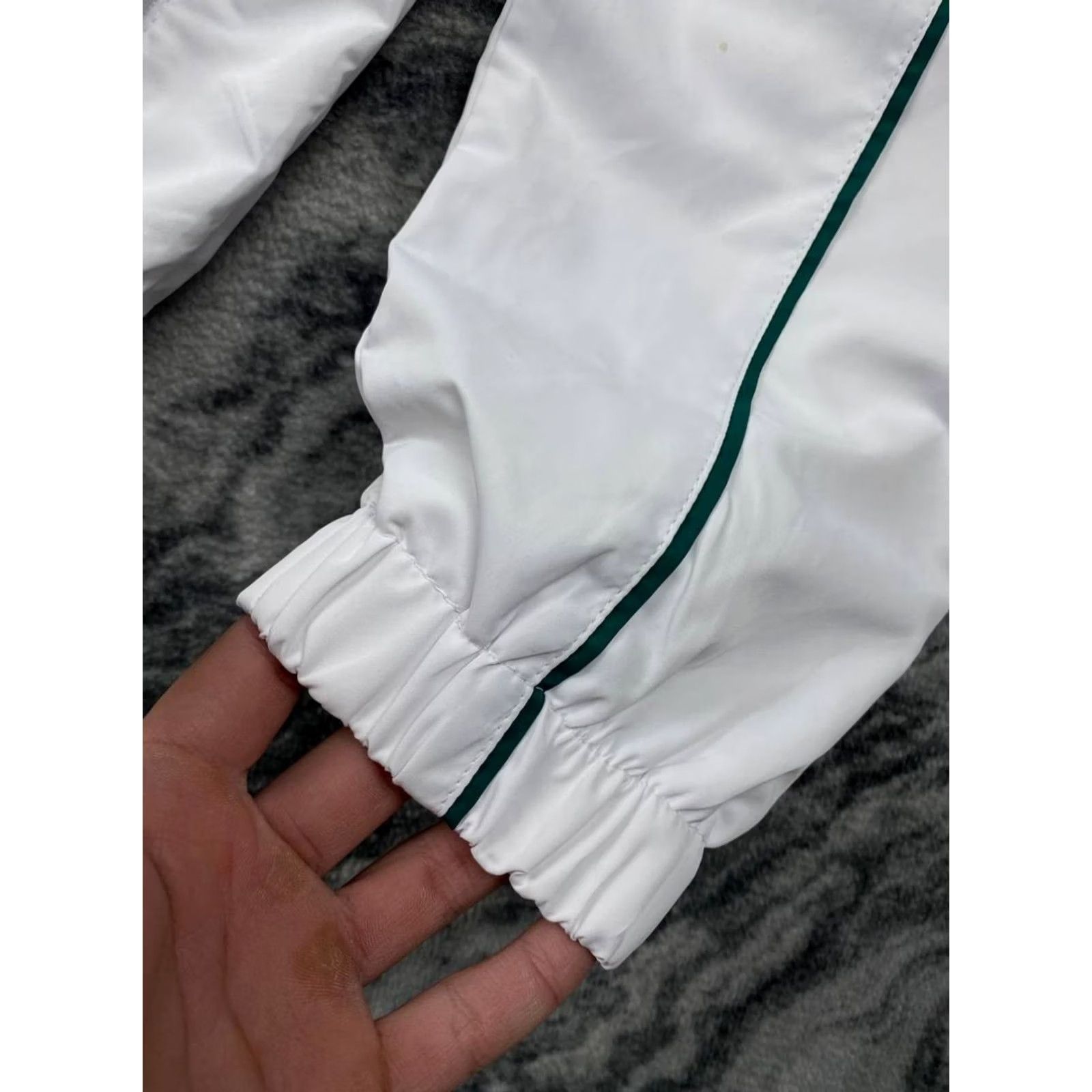 Lacoste Lacoste Sport Jacket Windbreaker Men XL White Zip Casual Size US XL / EU 56 / 4 - 5 Thumbnail