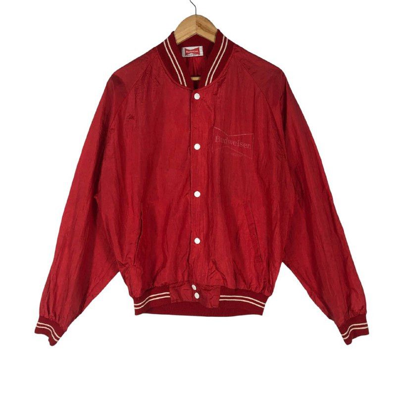 Budweiser × Vintage Vintage Budweiser Varsity Jacket Size US M / EU 48-50 / 2 - 1 Thumbnail