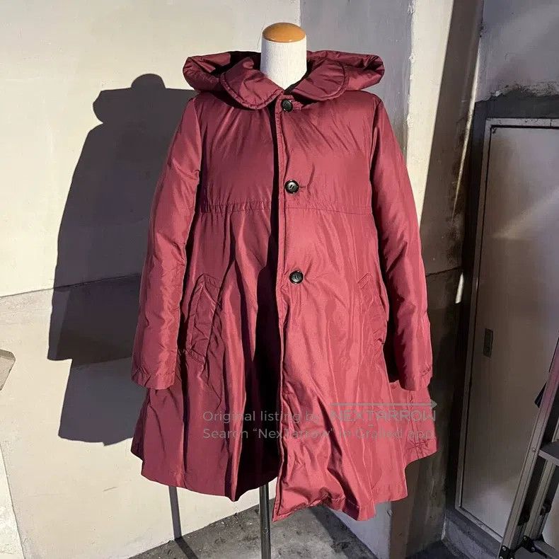 Comme des Garcons Comme Des Garcons Red witch hat down jacket coat Size S / US 4 / IT 40 - 1 Thumbnail