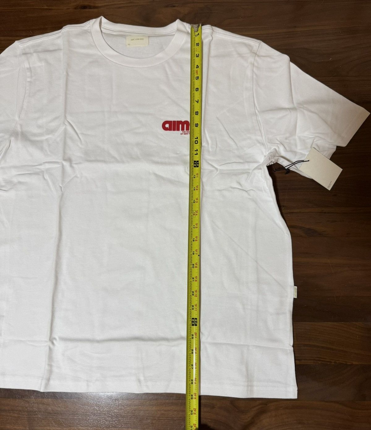 Aime Leon Dore Aime Leon Dore ALD Sound Heart Tee White T-Shirt XXL Size US XXL / EU 58 / 5 - 4 Thumbnail