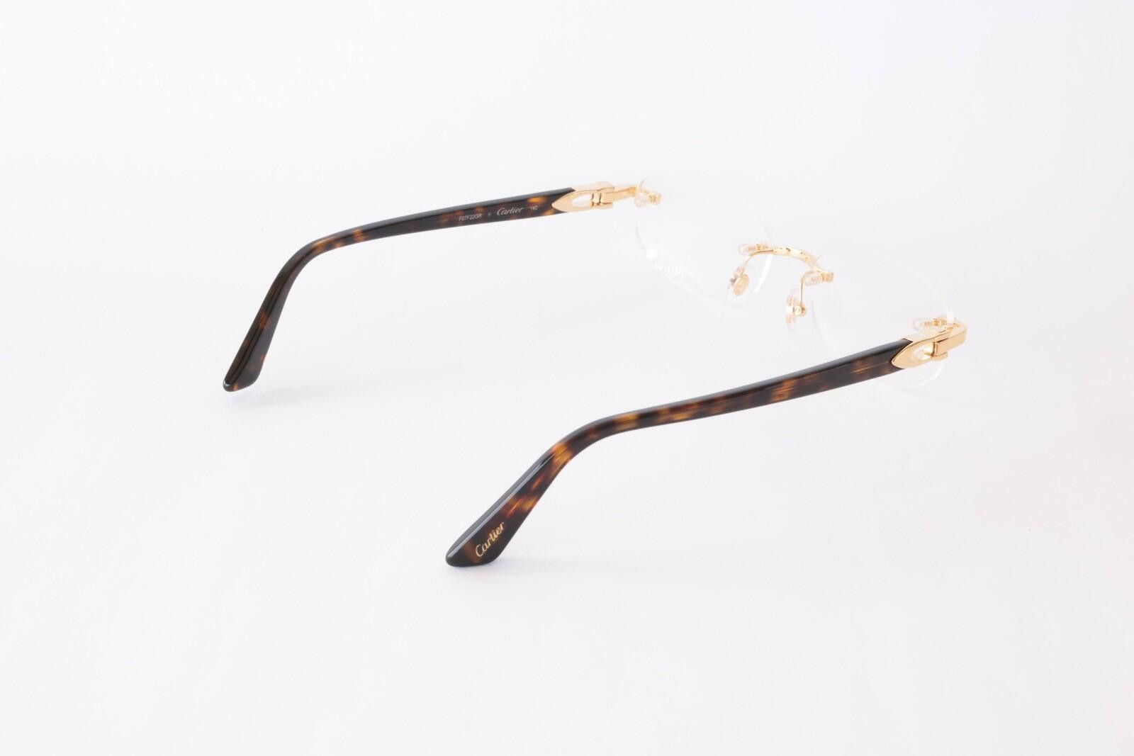 Cartier New Cartier eyewear optical eyeglasses CT0318O 002 gold Size ONE SIZE - 6 Thumbnail
