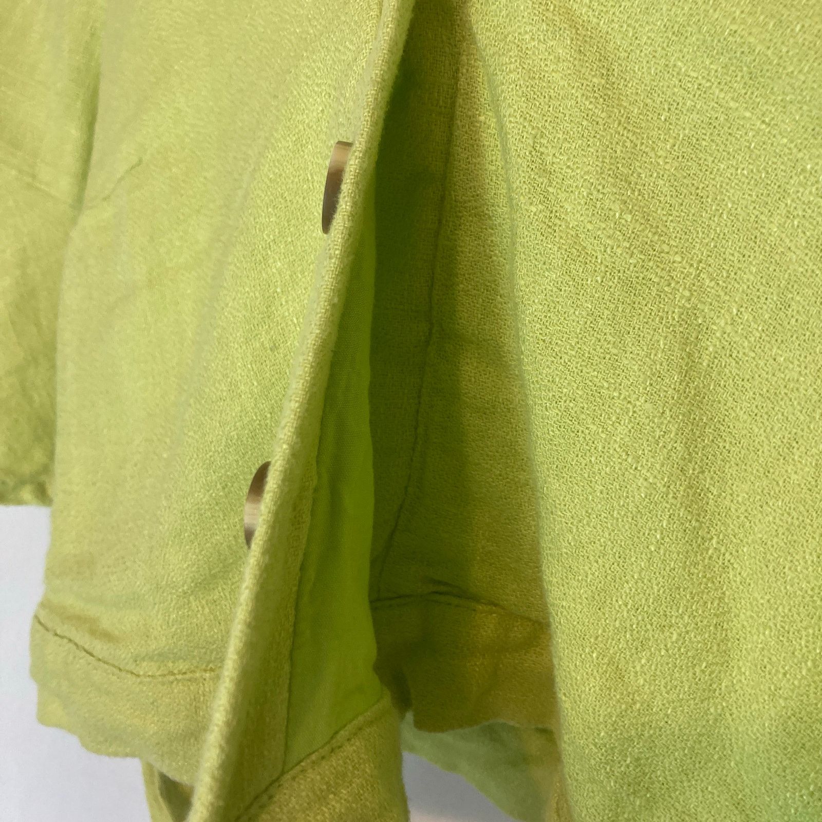 Other Lost and Wander Green Wrap Button Flutter Sleeves Crop Top Size S / US 4 / IT 40 - 6 Thumbnail