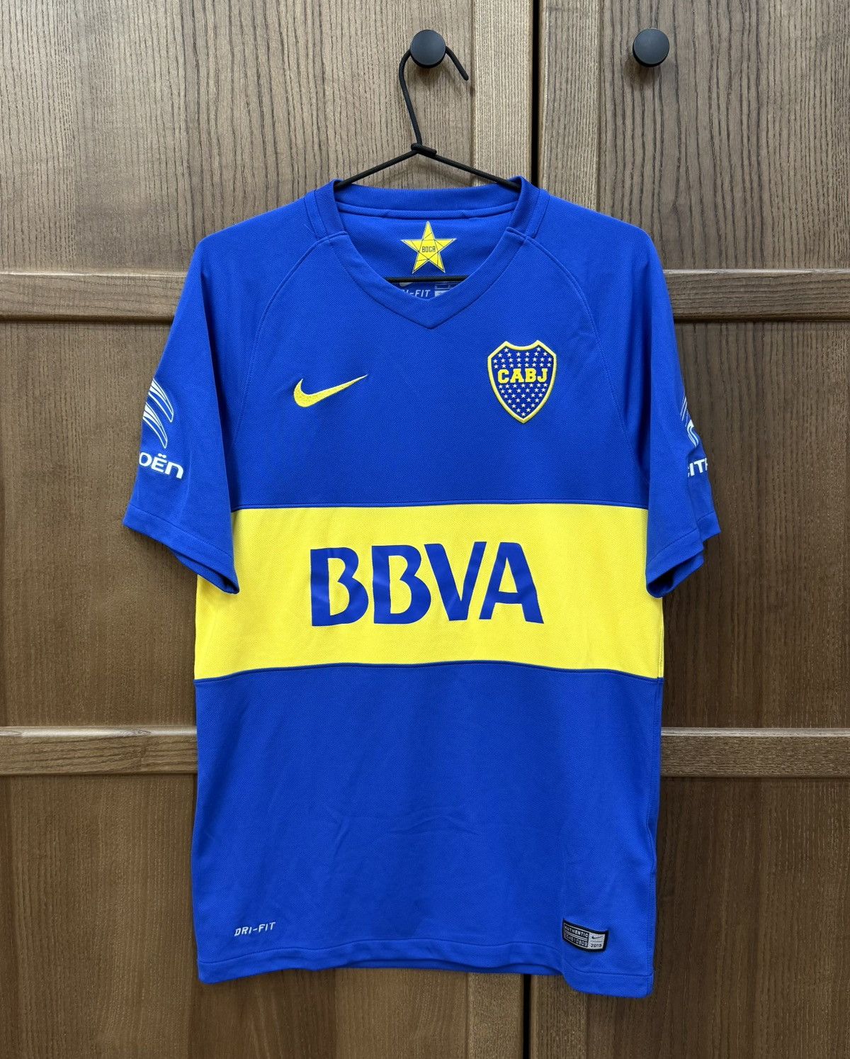 Nike Nike 2015 Boca Juniors Home Football T-shirt Soccer Jersey Size US S / EU 44-46 / 1 - 1 Thumbnail
