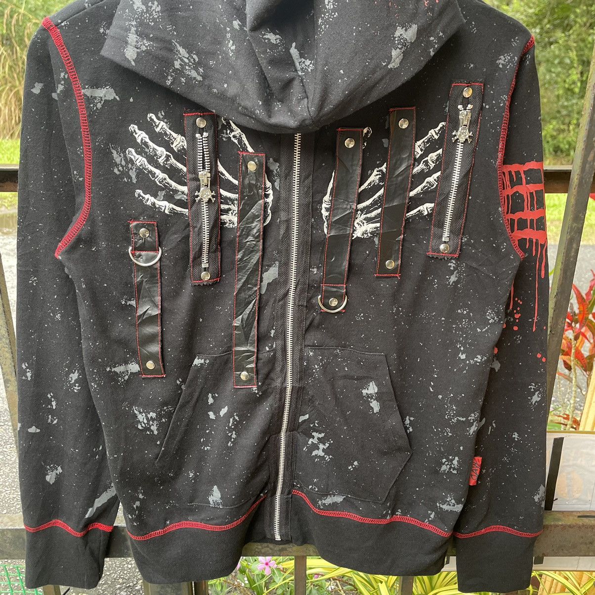 Japanese Brand × Seditionaries 🔥🇯🇵Mad Punk Sedi Bondage Punk Styles Zipper Sweater Hoodie Size US XS / EU 42 / 0 - 4 Thumbnail